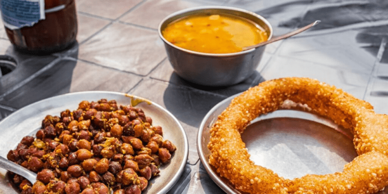 साेलें (Sael Roti with Potato Curry) साेलें (Sael Roti with Potato Curry)